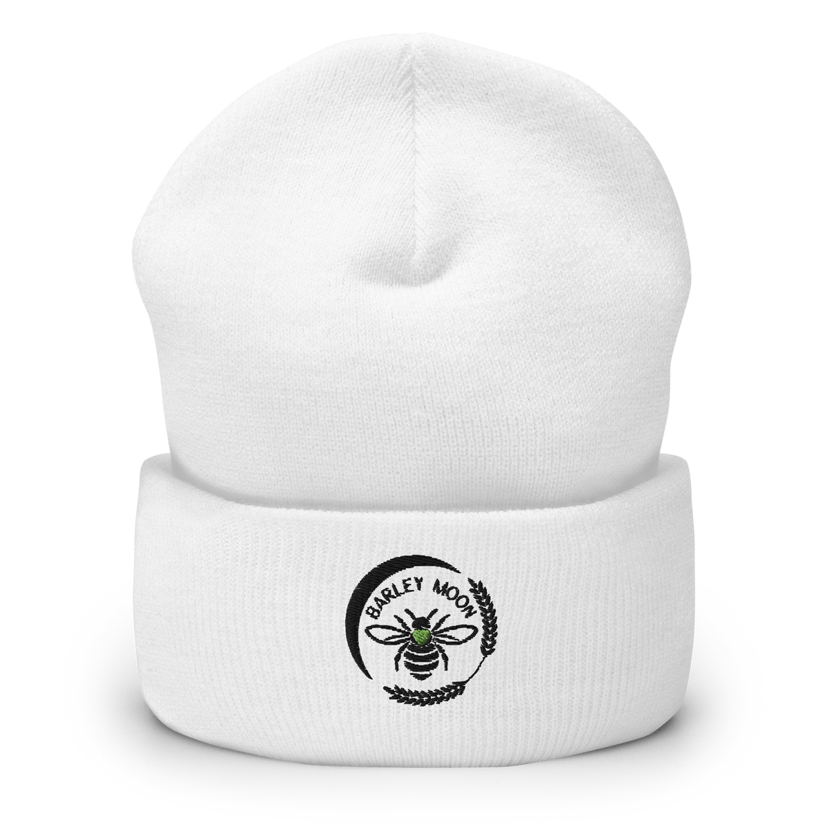 Cuffed Bee-nie – Black Logo (Light Colors)