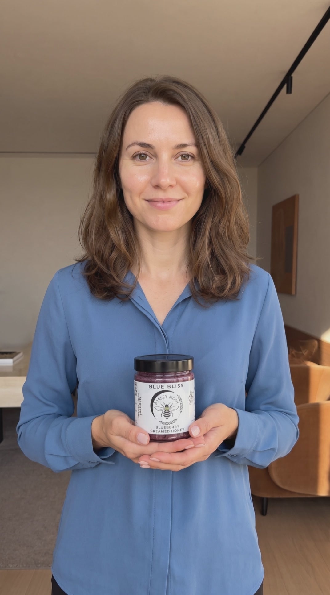 Blue Bliss – Blueberry Creamed Honey